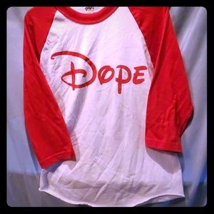 Disney Letter "Dope" Todrick Hall shirt